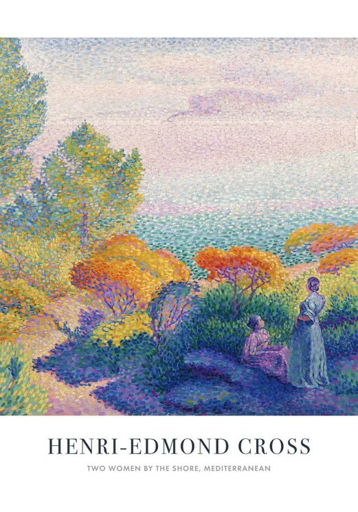 Two Women By The Shore
