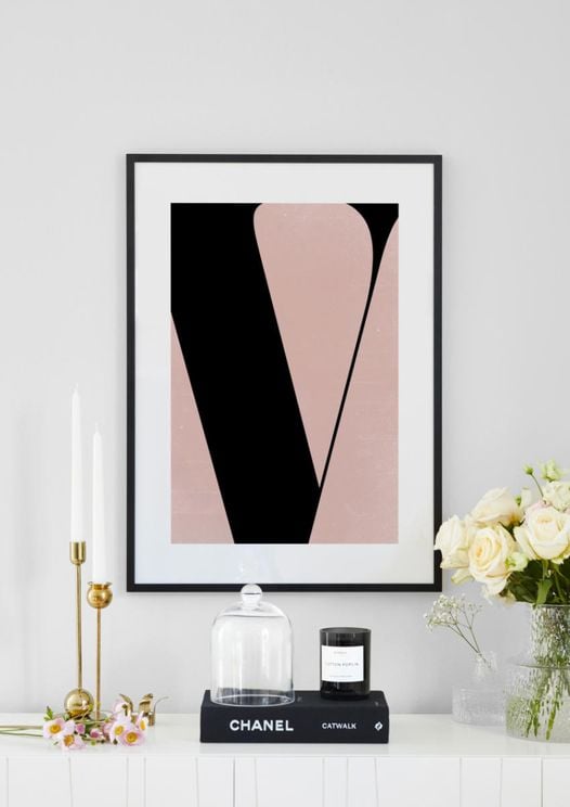 Pink V