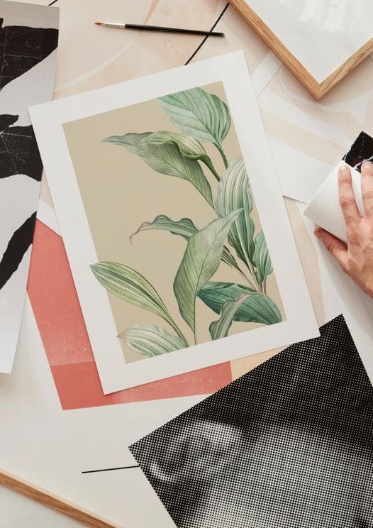 Vintage Palm Leaves