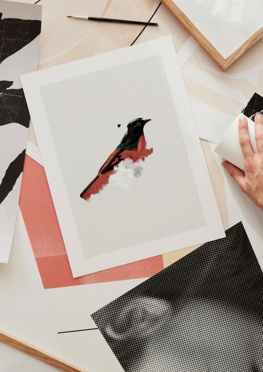 Watercolor Bird