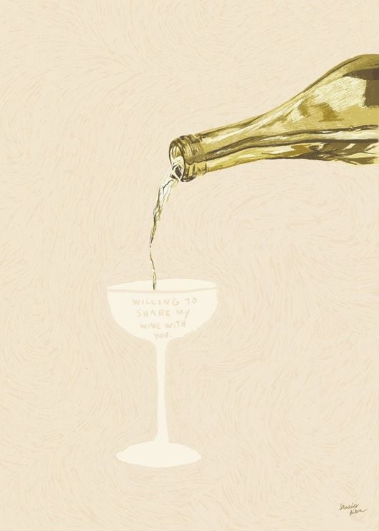 Willing To Share My Wine With You